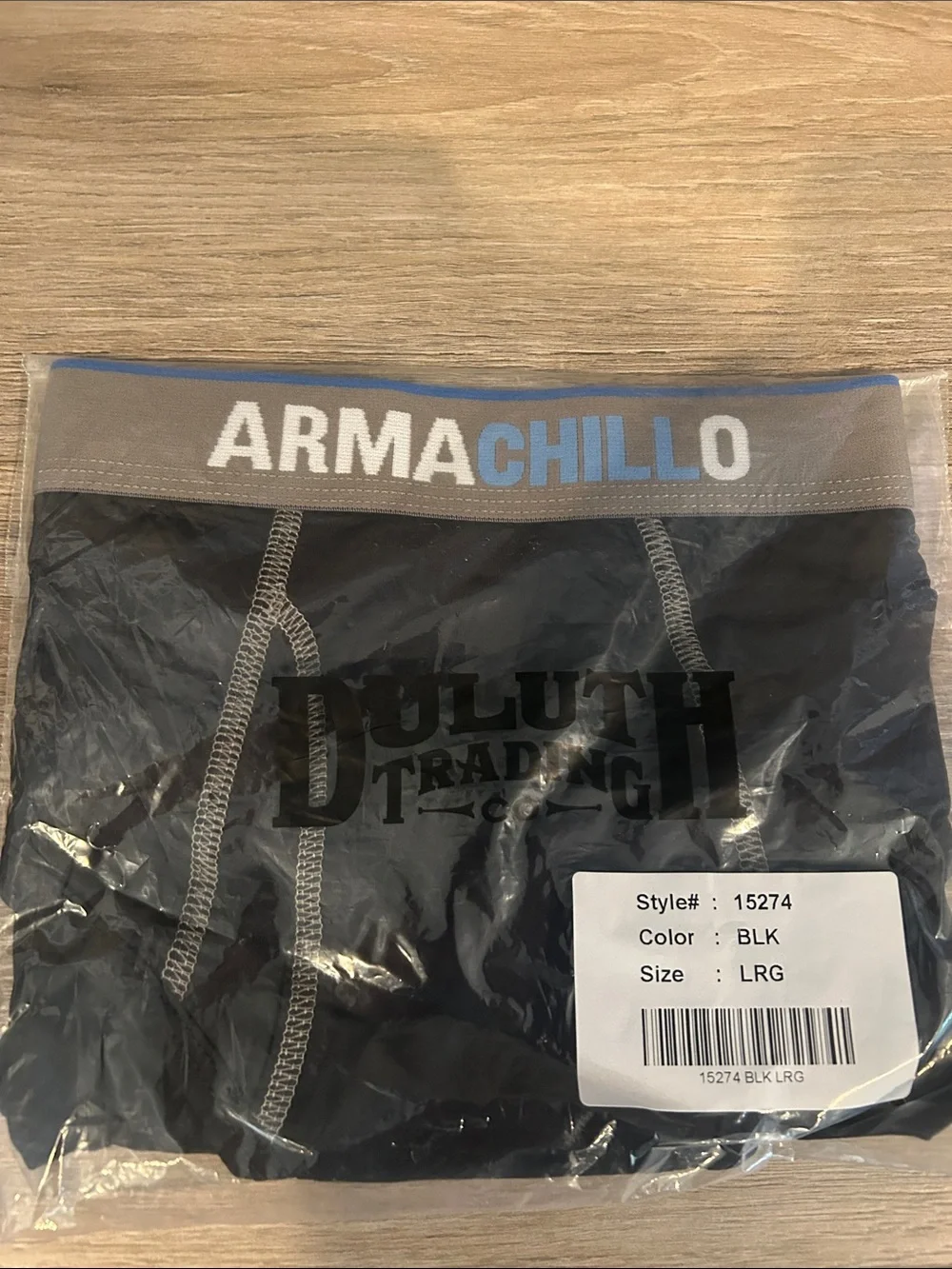 NWT Duluth Trading ArmaChillO Men's Cooling Briefs - Black set of 3 Size Large